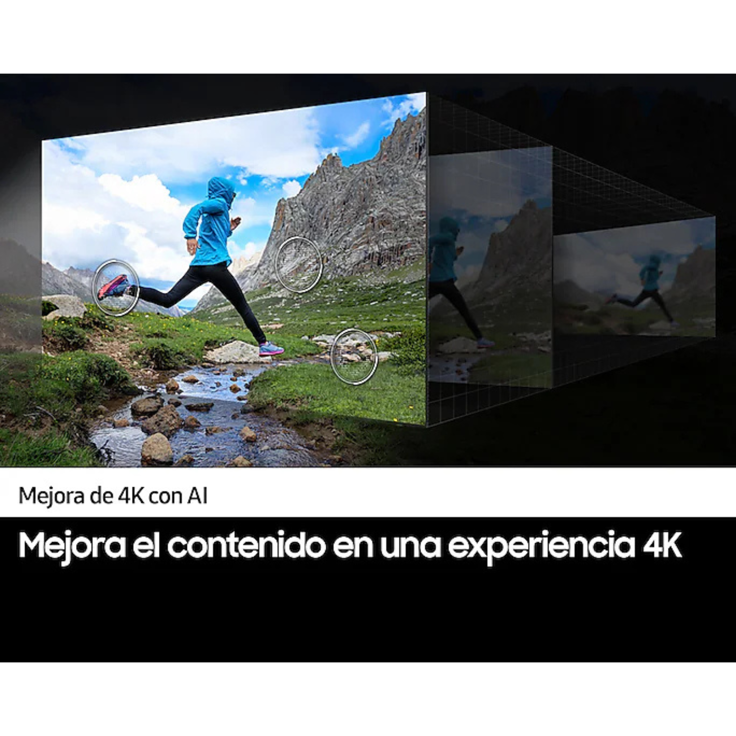 TELEVISOR SAMSUNG 85" QN85Q70DAGXPE QLED SMART TV 4K NEGRO 2024 - Imagen 5