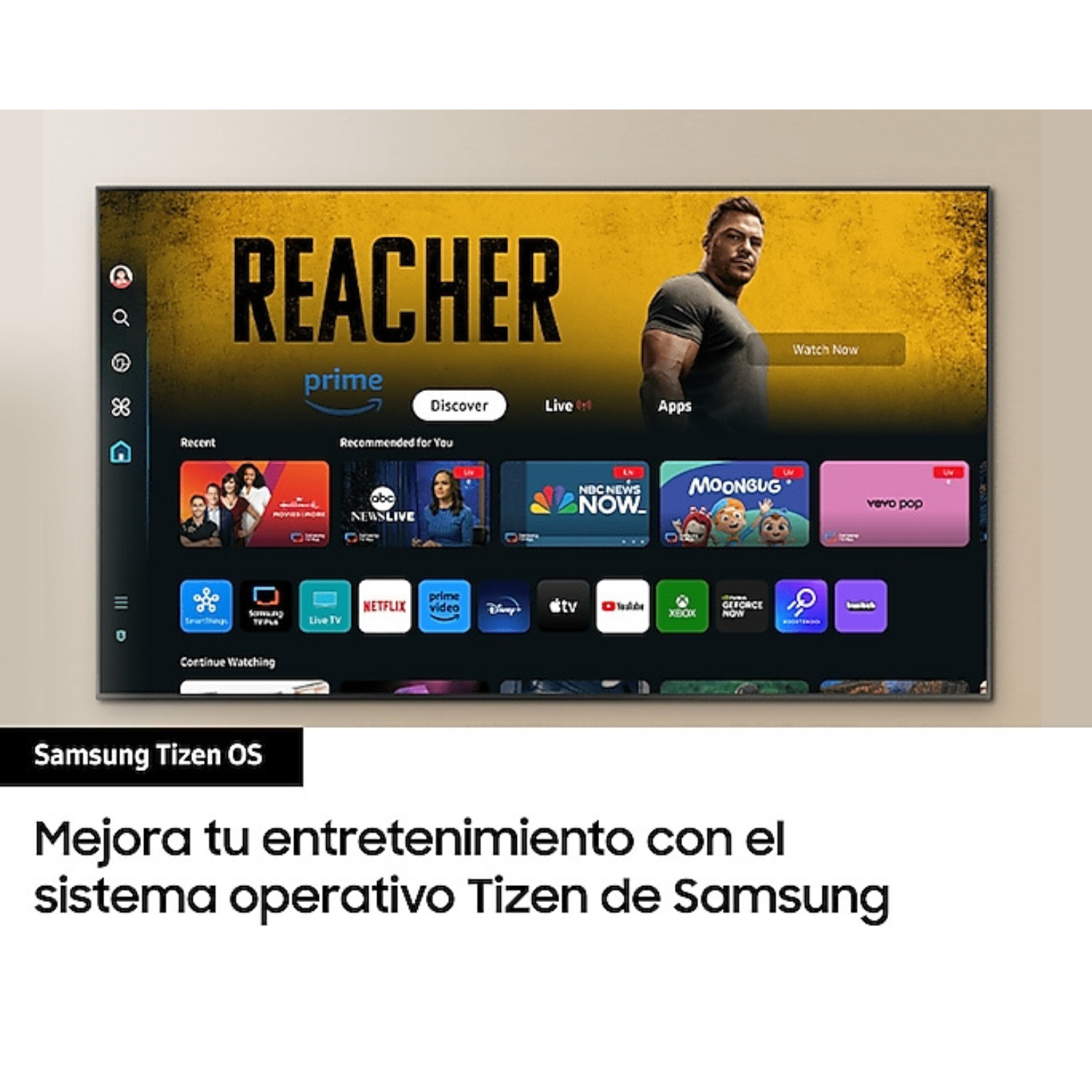 TELEVISOR SAMSUNG 85" QN85Q70DAGXPE QLED SMART TV 4K NEGRO 2024 - Imagen 8