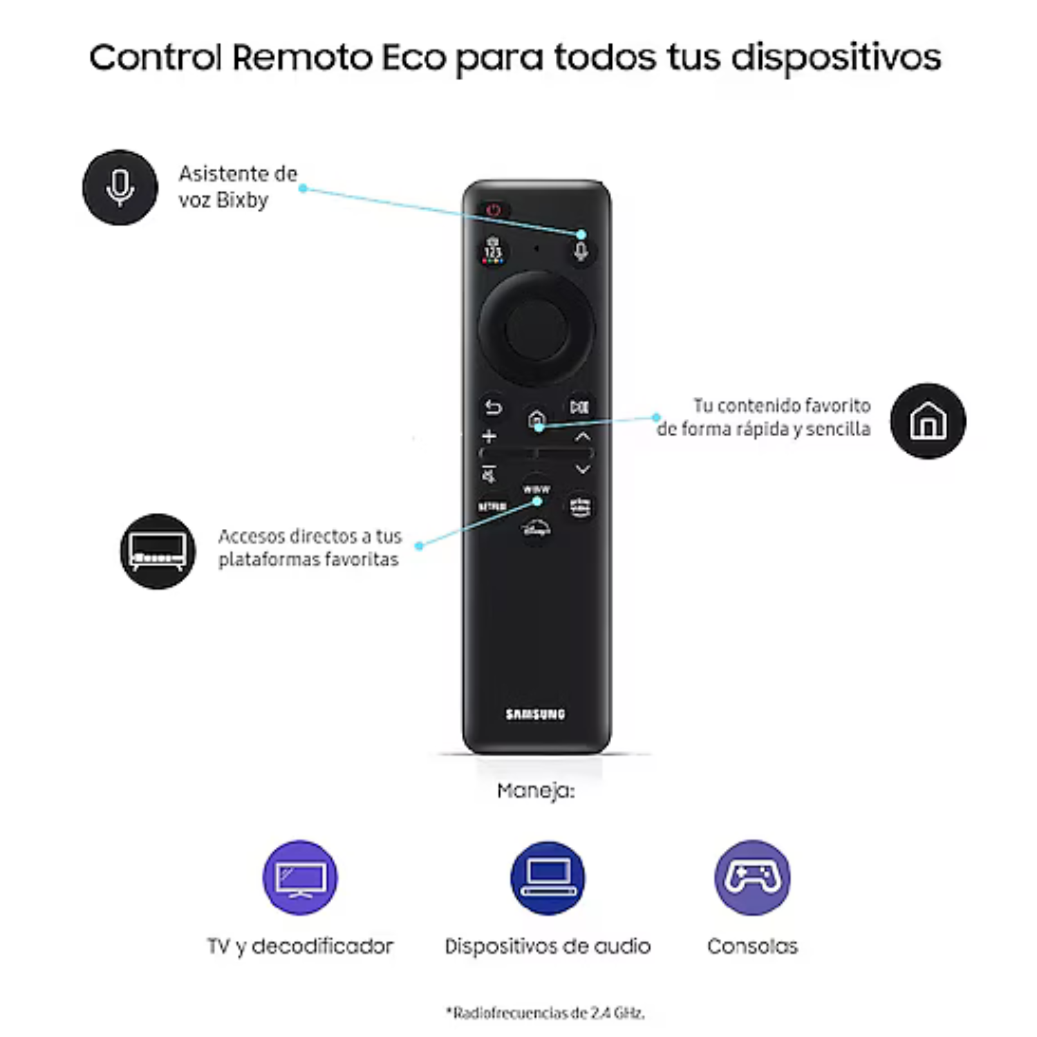 TELEVISOR SAMSUNG 85" QN85Q70DAGXPE QLED SMART TV 4K NEGRO 2024 - Imagen 9