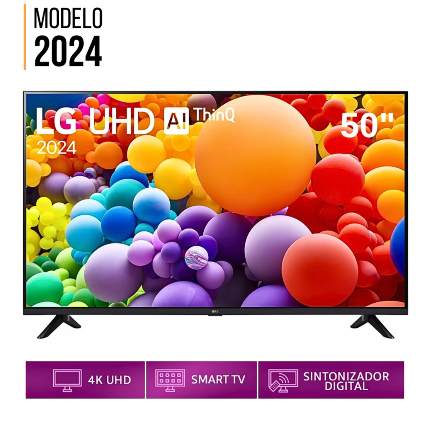 TELEVISOR LG SMART TV UHD 50UT7300PSA INTELIGENCIA ARTIFICIAL (2024)