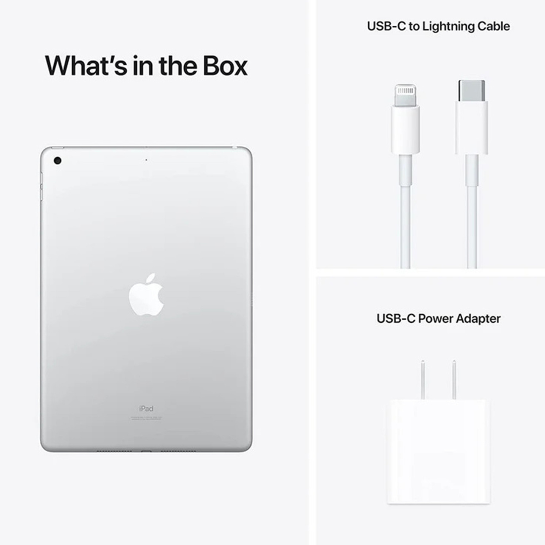 IPAD A2602(MK2L3LL/A) (9NA GENERACIÓN) 2021 64GB WIFI 10.2″ RETINA PLATEADO - Imagen 3