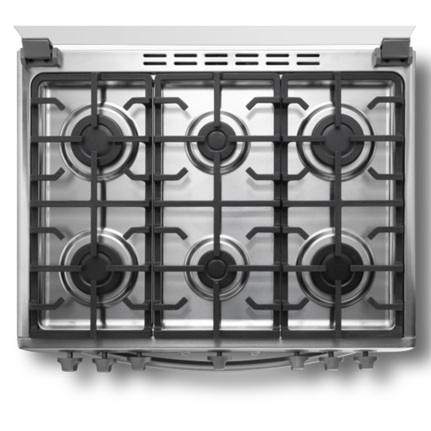 COCINA INDURAMA A GAS PARMA ZAFIRO 6 QUEMADORES CROMA - Imagen 5