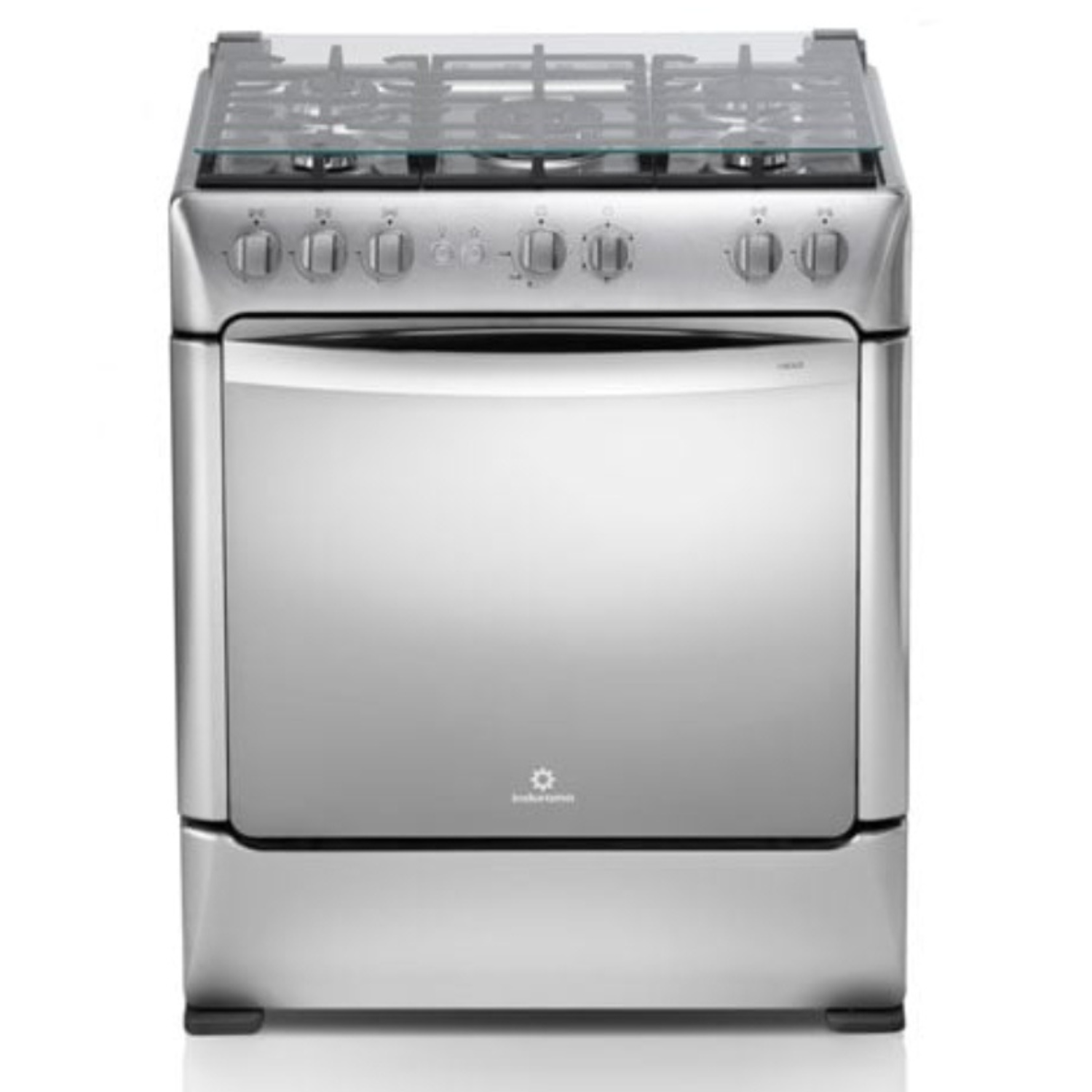 COCINA INDURAMA A GAS FIRENZE ZAFIRO 5 QUEMADORES CROMA