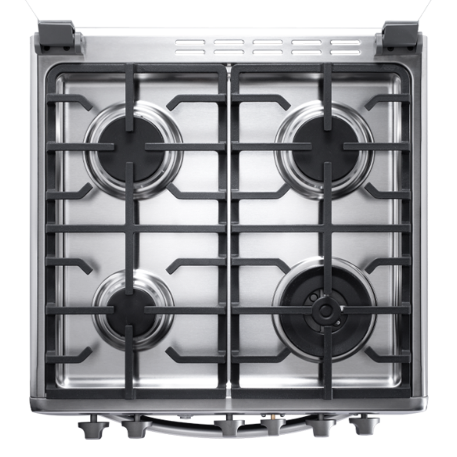 COCINA INDURAMA A GAS FLORENCIA ZAFIRO 4 QUEMADORES CROMA - Imagen 6