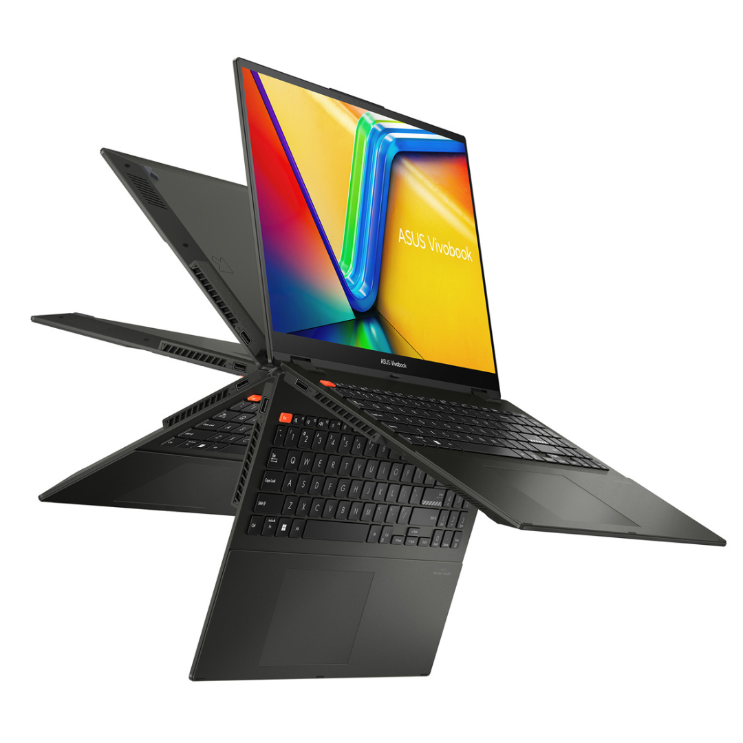 LAPTOP ASUS VIVOBOOK S 16 FLIP TP3604VA-IS93T INTEL CORE I9 13900H RAM 16GB DISCO 1TB SSD 16” WUXGA TÁCTIL W11 - Imagen 3