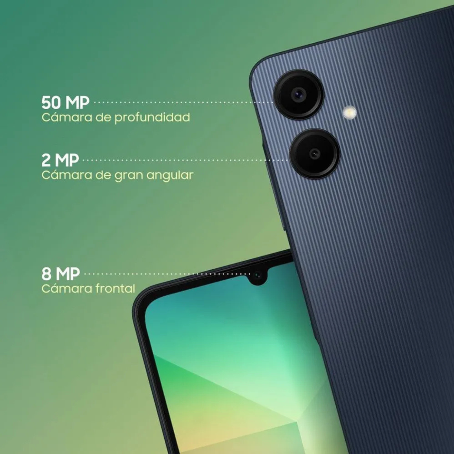 CELULAR SAMSUNG A06 4GB 128GB NEGRO - Imagen 7