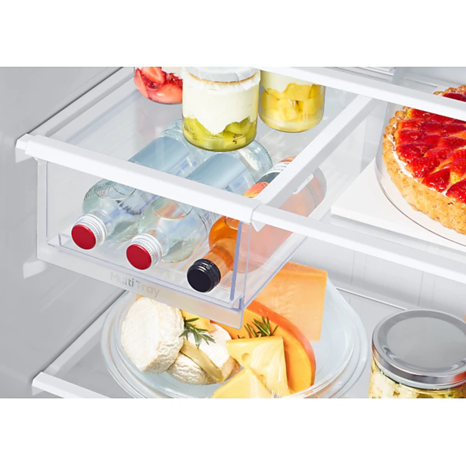 REFRIGERADORA SAMSUNG TOP MOUNT FREEZER NO FROST 384L CDISP RT38DG6730S9 SILVER - Imagen 4
