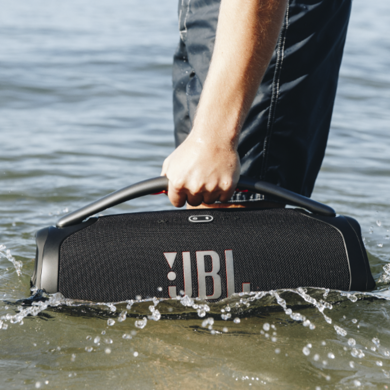 PARLANTE JBL BOOMBOX 3 BLUETOOTH 5.3 PORTÁTIL EXTRA BASS NEGRO - Imagen 3