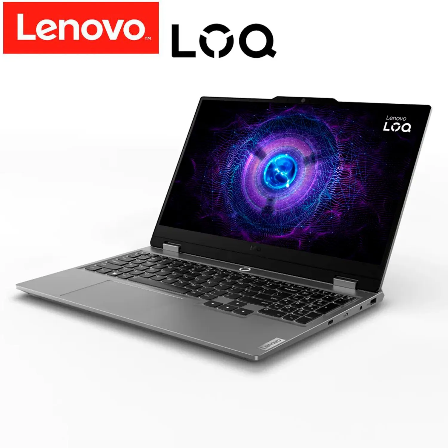 LAPTOP LENOVO LOQ 15IAX9(83GS000BLM) INTEL CORE I5-12450HX RAM 8GB DISCO SÓLIDO 512GB SSD NVIDIA GEFORCE RTX3050-6GB 15.6" FHD-144HZ LUNA GREY WIN 11 - Imagen 3