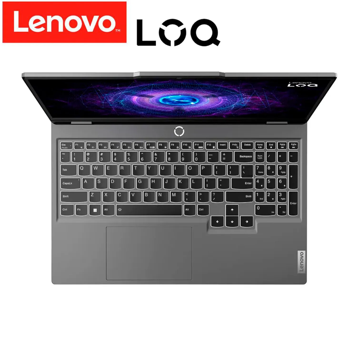 LAPTOP LENOVO LOQ 15IAX9(83GS000BLM) INTEL CORE I5-12450HX RAM 8GB DISCO SÓLIDO 512GB SSD NVIDIA GEFORCE RTX3050-6GB 15.6" FHD-144HZ LUNA GREY WIN 11 - Imagen 4