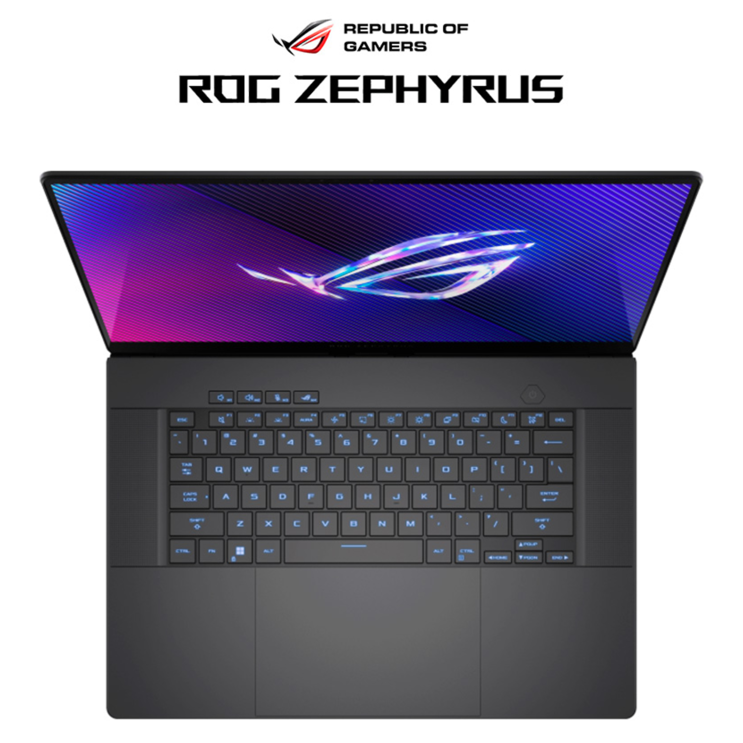 LAPTOP ASUS ROG ZEPHYRUS G16 GU605MI-G16.U94070 INTEL CORE ULTRA 9-185H RAM 16GB DISCO SÓLIDO 1TB SSD NVIDIA GEFORCE RTX4070-8GB 16" OLED WQXGA-240HZ ECLIPSE GREY WIN 11 - Imagen 3