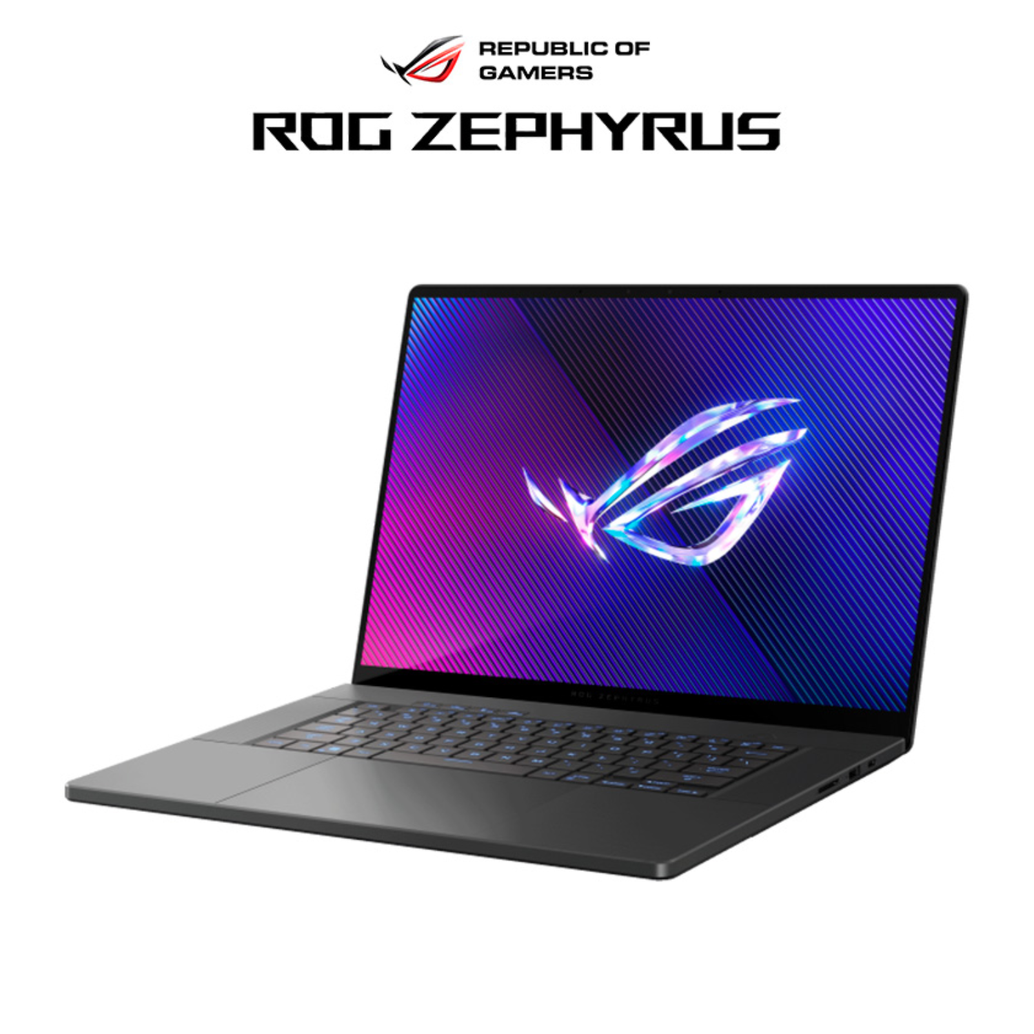 LAPTOP ASUS ROG ZEPHYRUS G16 GU605MI-G16.U94070 INTEL CORE ULTRA 9-185H RAM 16GB DISCO SÓLIDO 1TB SSD NVIDIA GEFORCE RTX4070-8GB 16" OLED WQXGA-240HZ ECLIPSE GREY WIN 11 - Imagen 4
