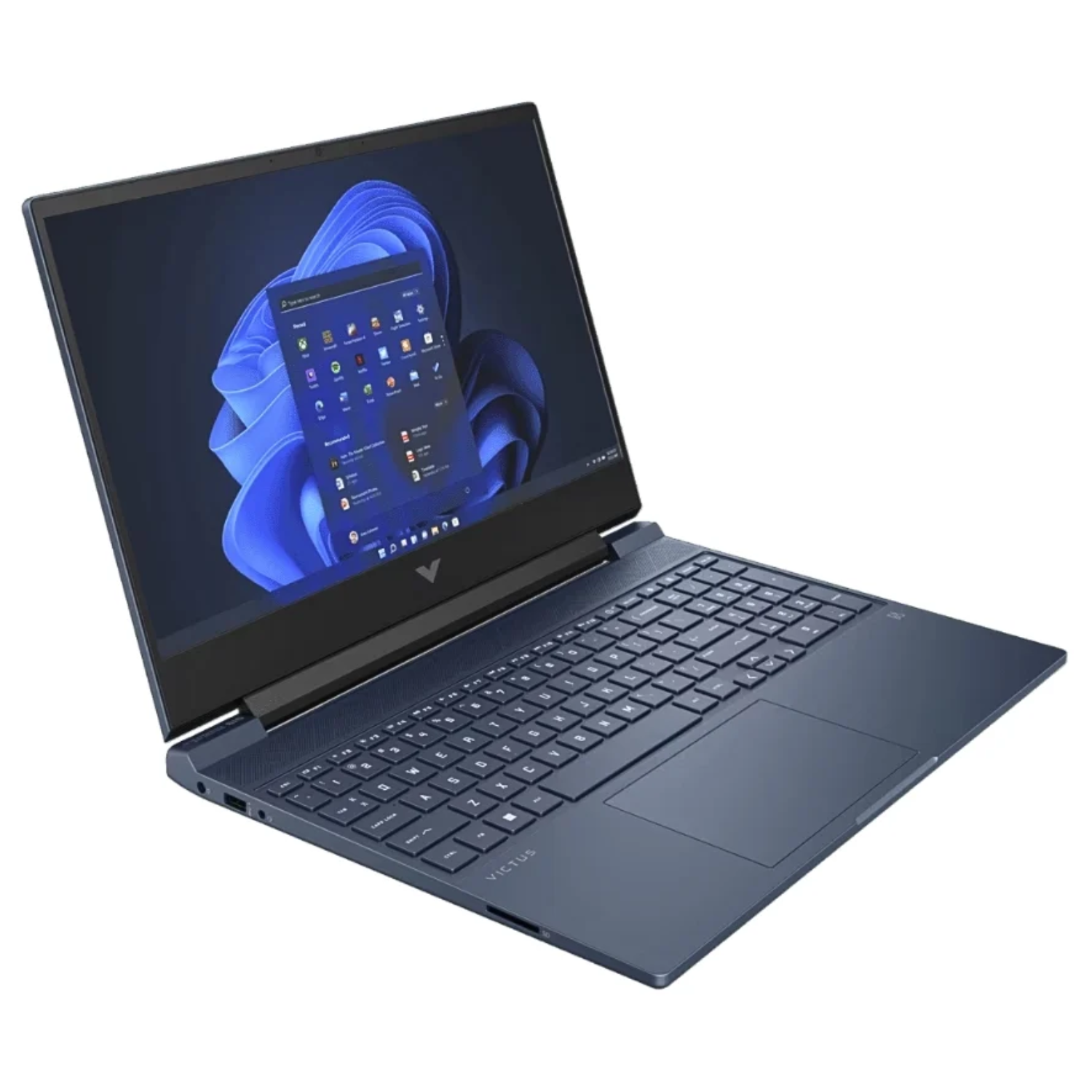 LAPTOP HP VICTUS GAMING 15-FA0021LA INTEL CORE I5-12450H RAM 8GB DISCO SÓLIDO 512GB SSD NVIDIA GEFORCE RTX3050-4GB 15.6" FHD AZUL MARINO WIN 11 - Imagen 3