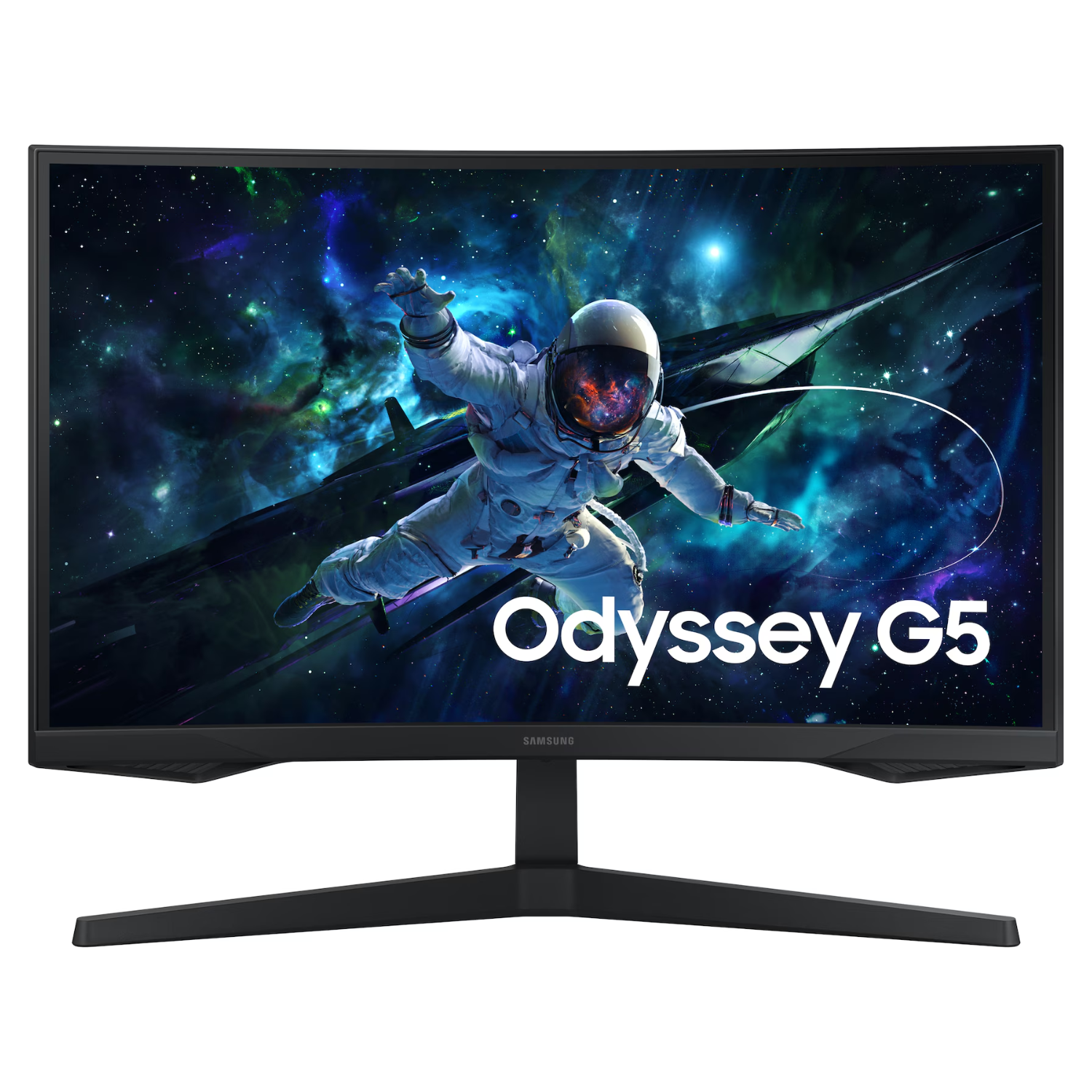 MONITOR SAMSUNG 27" ODYSSEY G5 LS27CG552ELXPE QHD/IPS/165HZ/1MS HDMI*1/DISPLAYPORT*1 NEGRO CURVO
