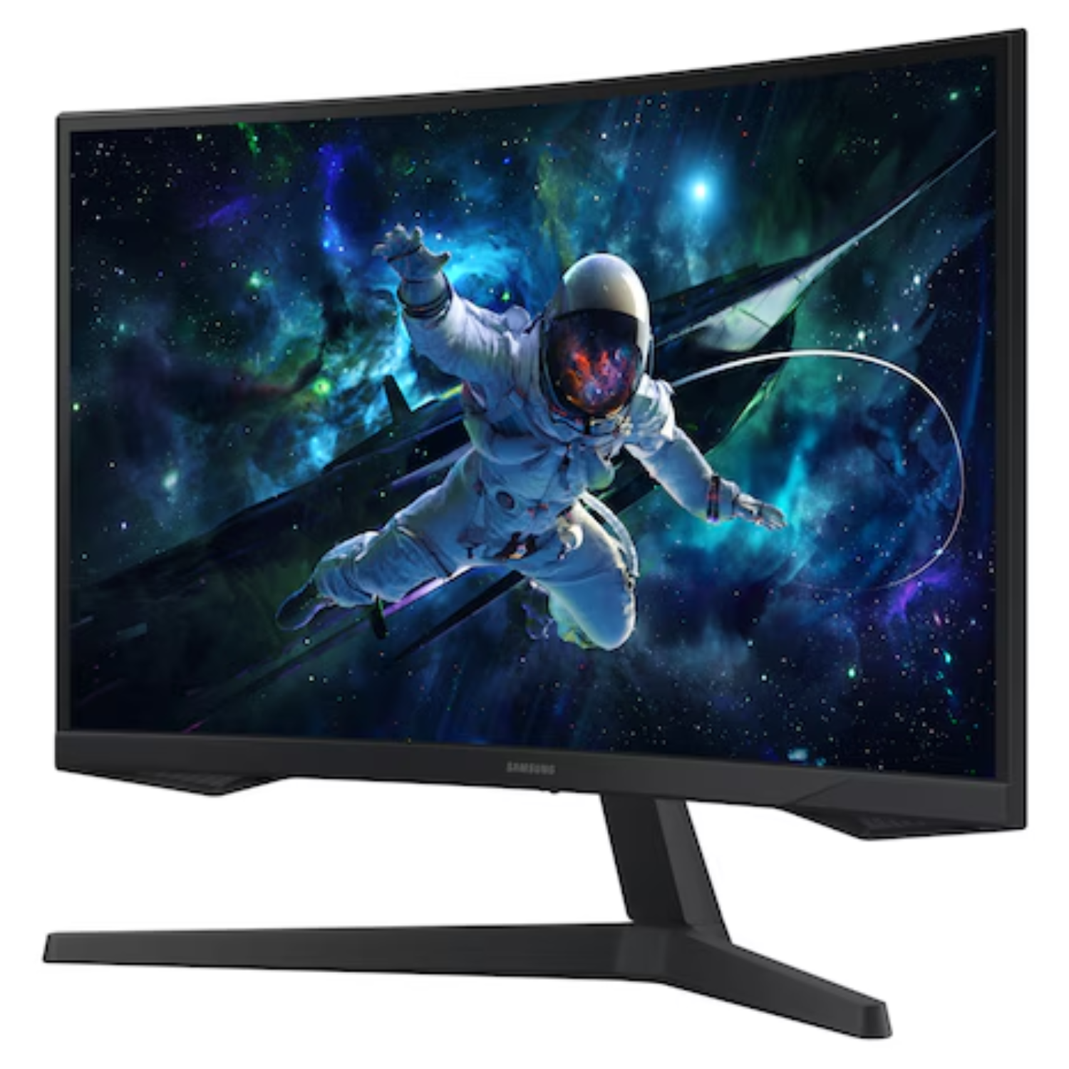 MONITOR SAMSUNG 27" ODYSSEY G5 LS27CG552ELXPE QHD/IPS/165HZ/1MS HDMI*1/DISPLAYPORT*1 NEGRO CURVO - Imagen 3