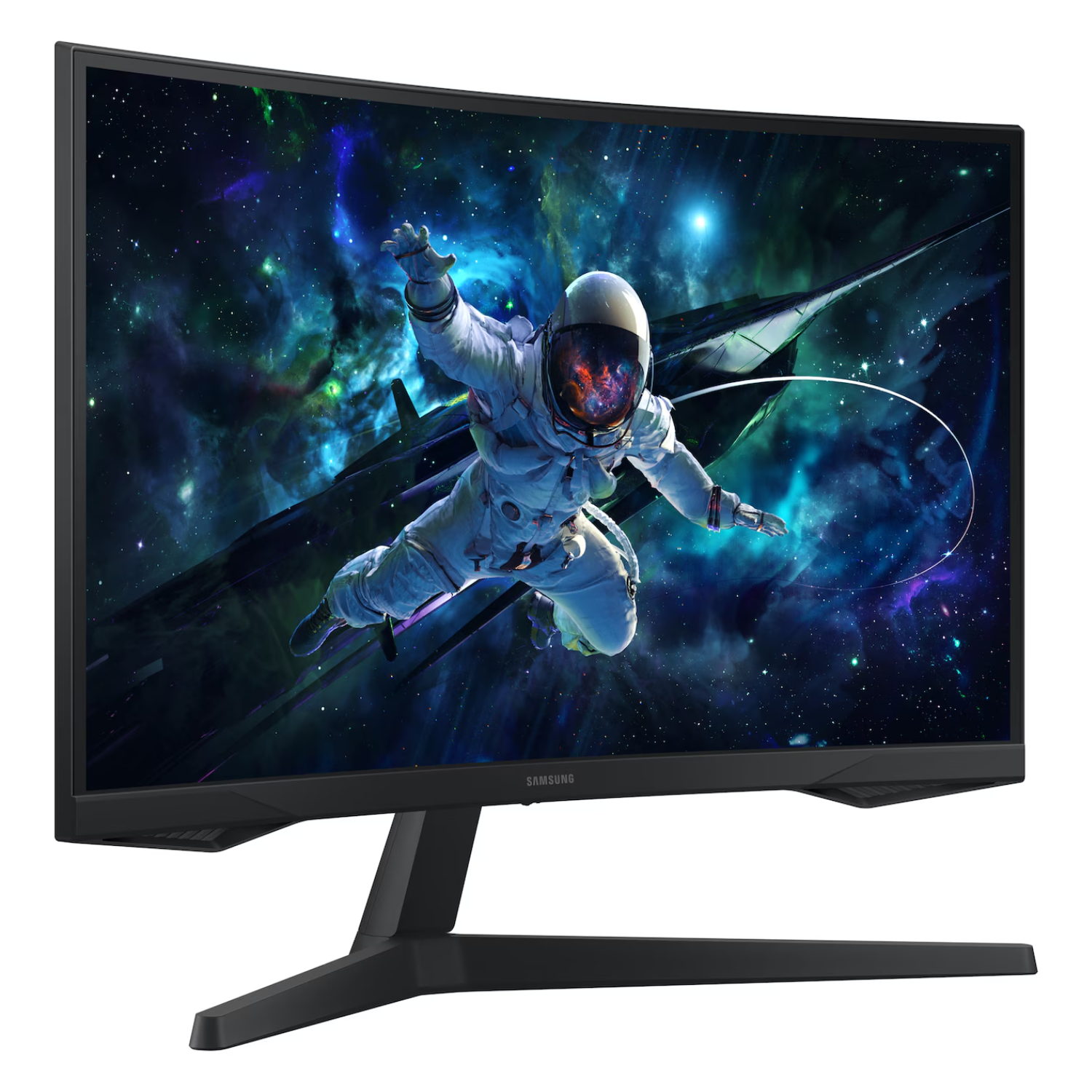 MONITOR SAMSUNG 27" ODYSSEY G5 LS27CG552ELXPE QHD/IPS/165HZ/1MS HDMI*1/DISPLAYPORT*1 NEGRO CURVO - Imagen 4